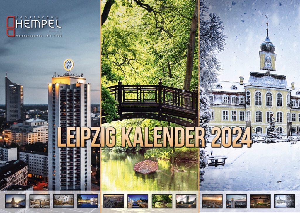 Leipzig Firmenkalender mit Ihrem Logo.